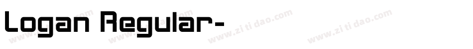 Logan Regular字体转换